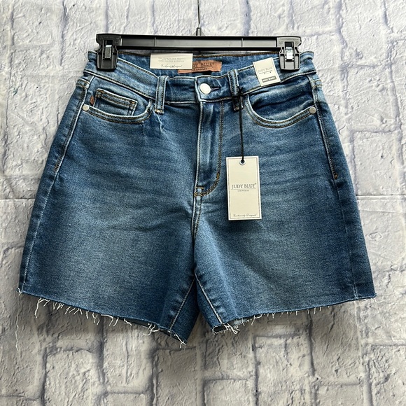 Judy Blue Pants - Judy Blue High Waist Shorts 15277